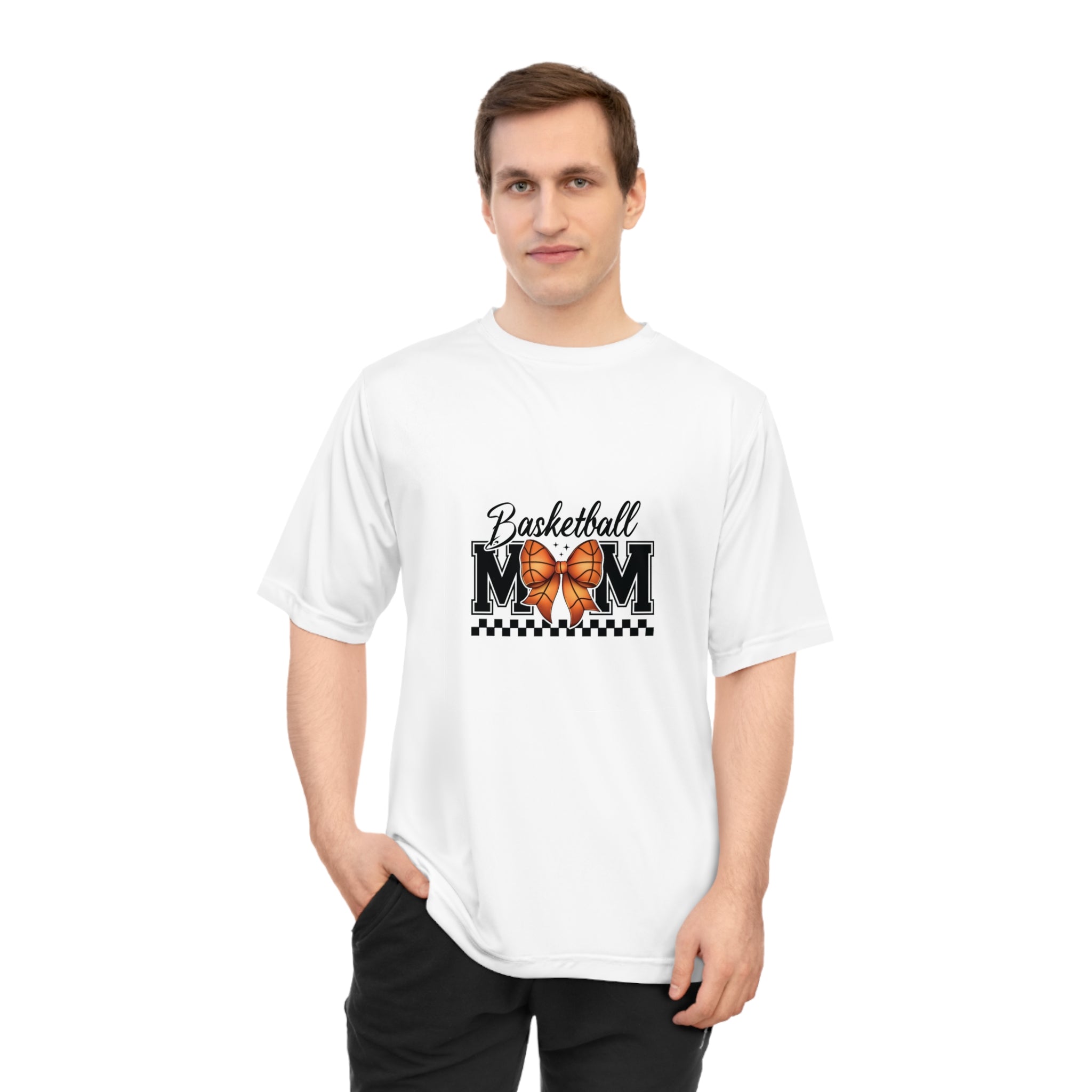 Basketball Mom Performance T-Shirt - Unisex Activewear for Sports Events - Waemakers