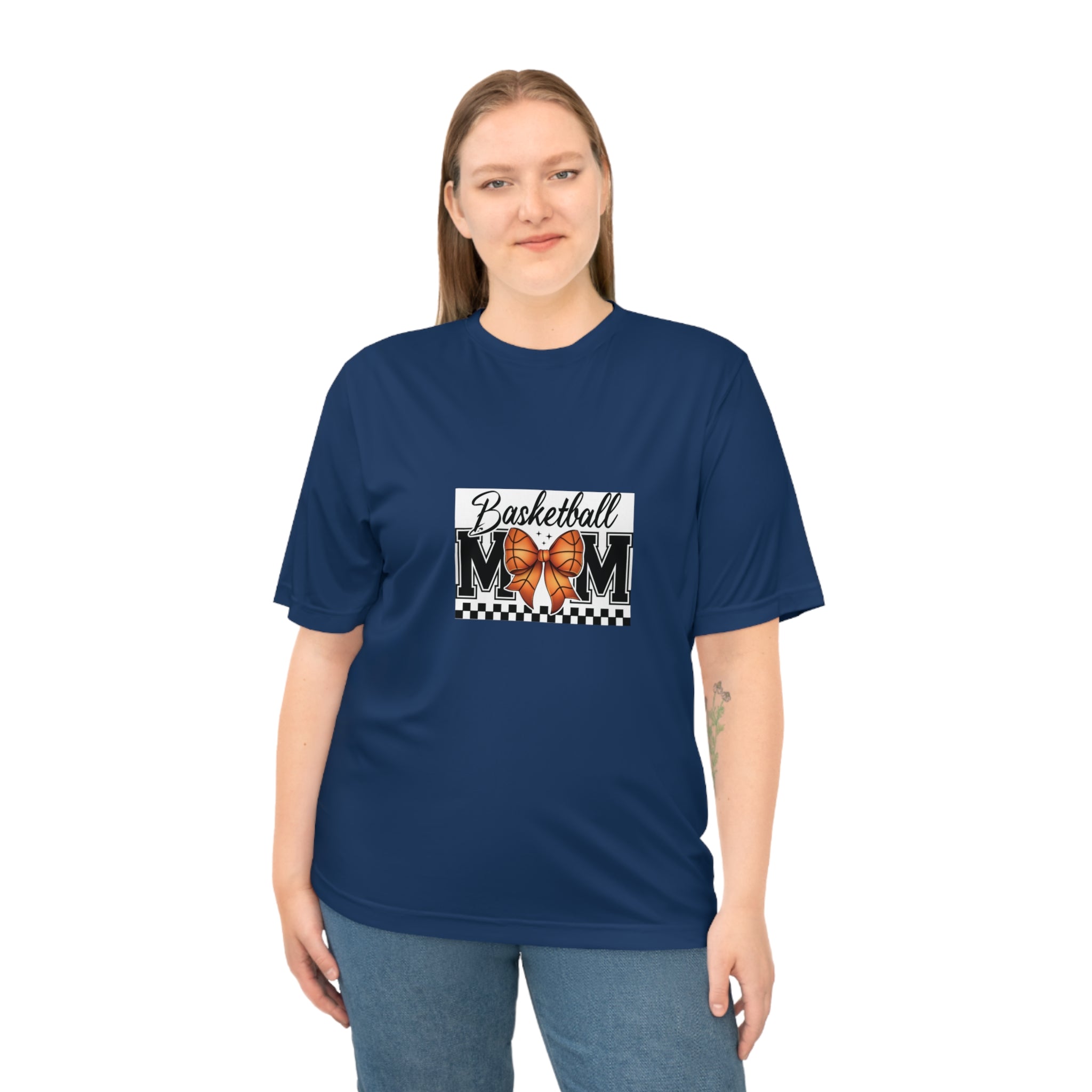 Basketball Mom Performance T-Shirt - Unisex Activewear for Sports Events - Waemakers
