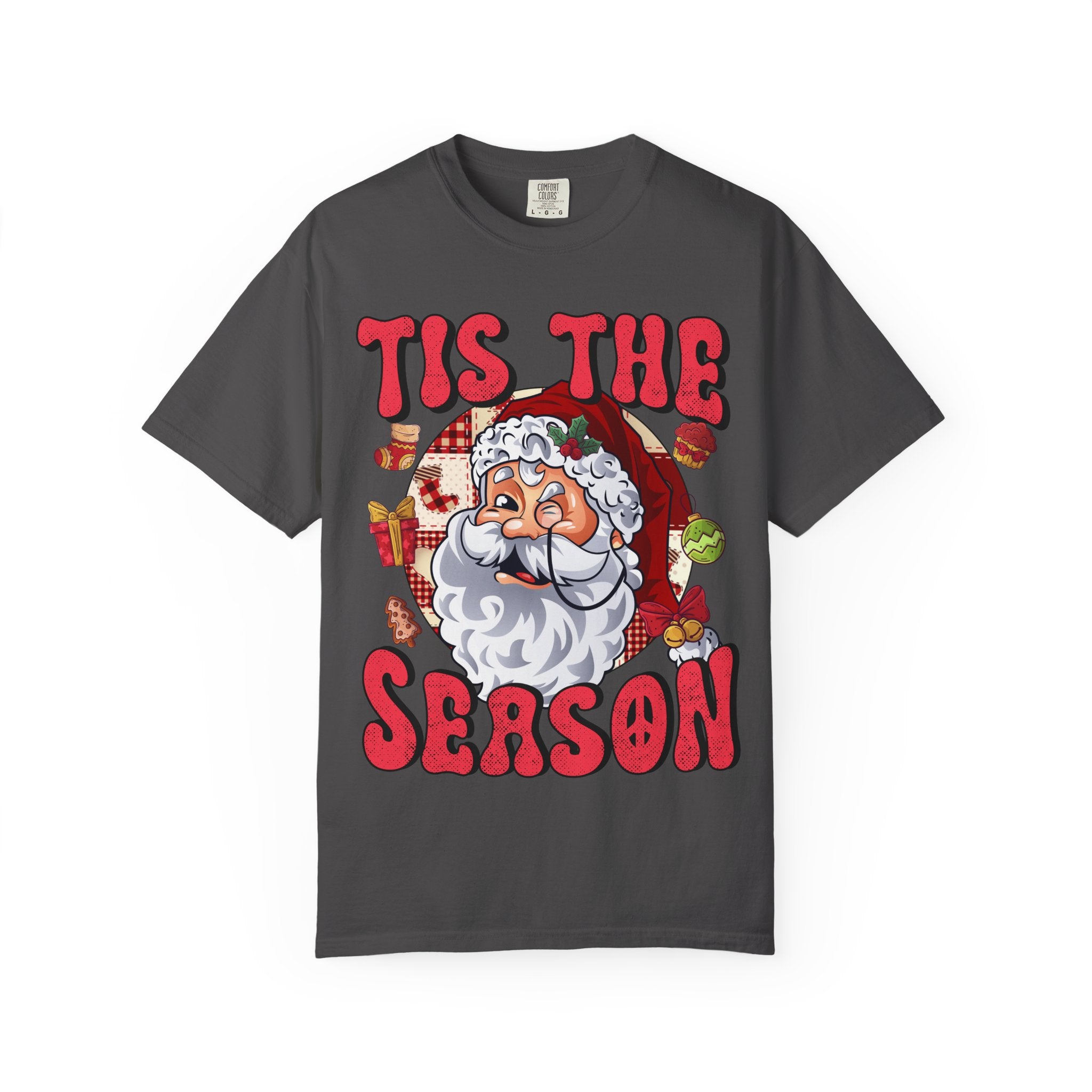 Holiday Spirit T-Shirt | Unisex Garment-Dyed Tee for Christmas, Festive Apparel, Family Gatherings, Gift Idea, Party Outfit - Waemakers