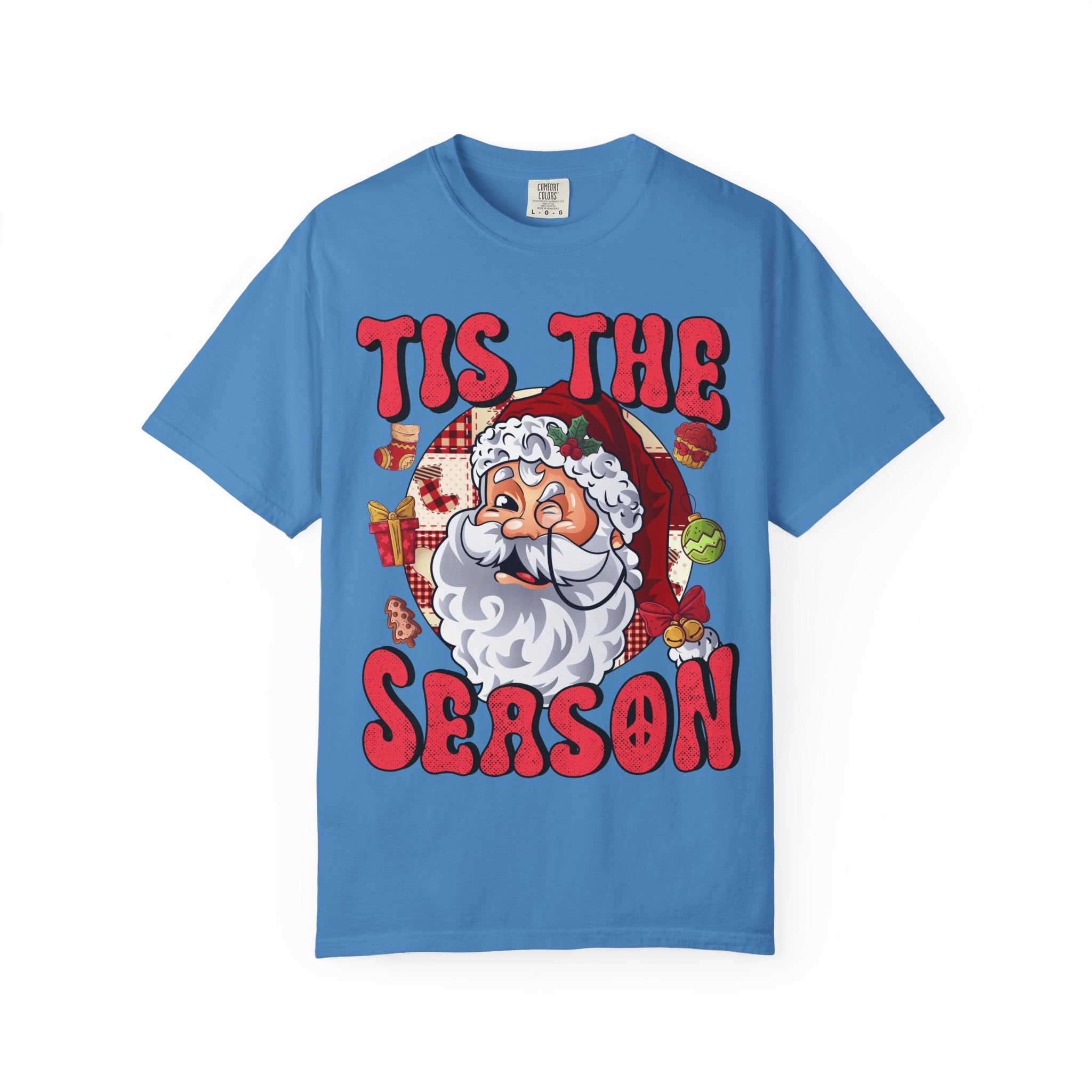 Holiday Spirit T-Shirt | Unisex Garment-Dyed Tee for Christmas, Festive Apparel, Family Gatherings, Gift Idea, Party Outfit - Waemakers