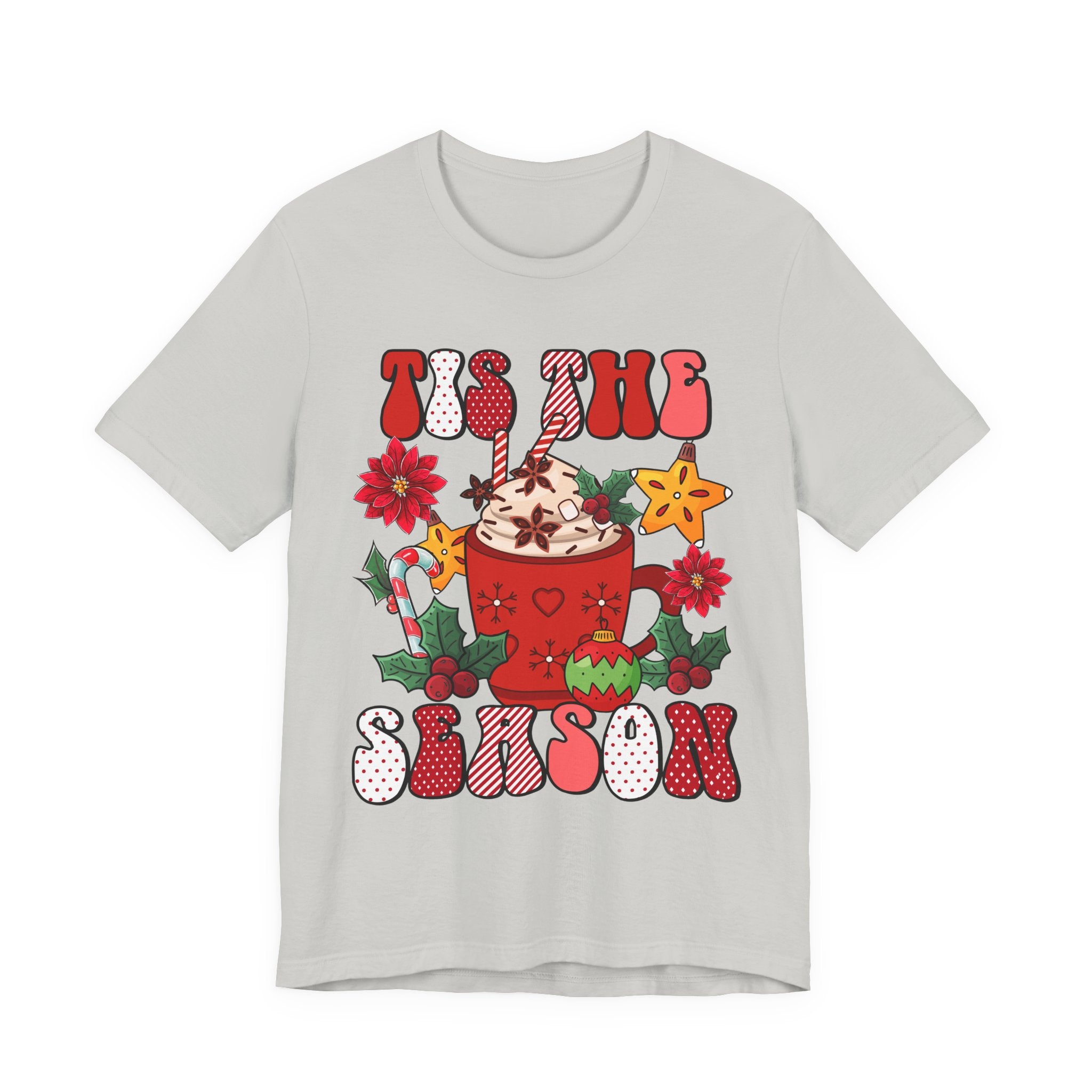 Festive Holiday Tee | Christmas Shirt, Winter Apparel, Cozy Look, Seasonal Wear, Gift Idea - Waemakers