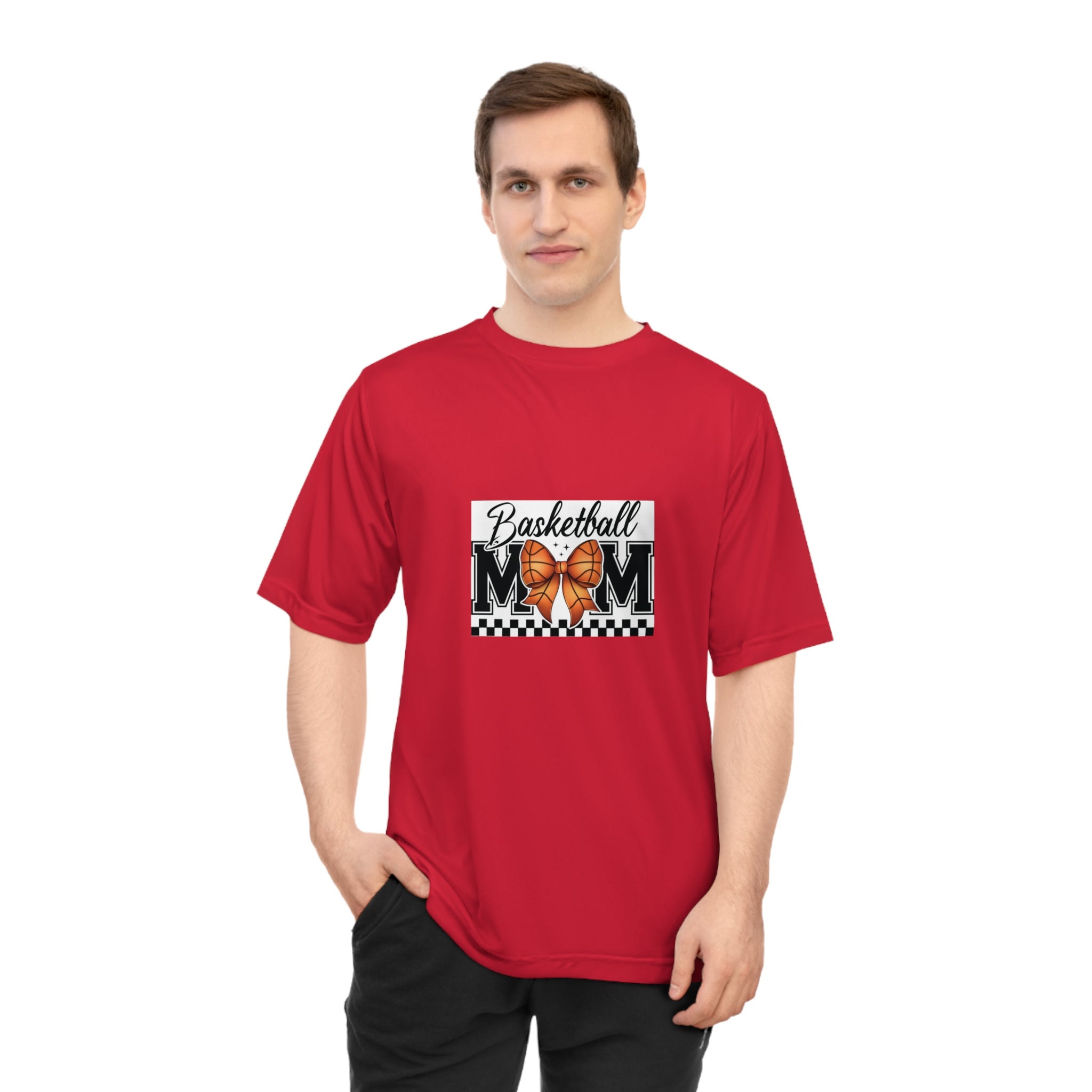 Basketball Mom Performance T-Shirt - Unisex Activewear for Sports Events - Waemakers