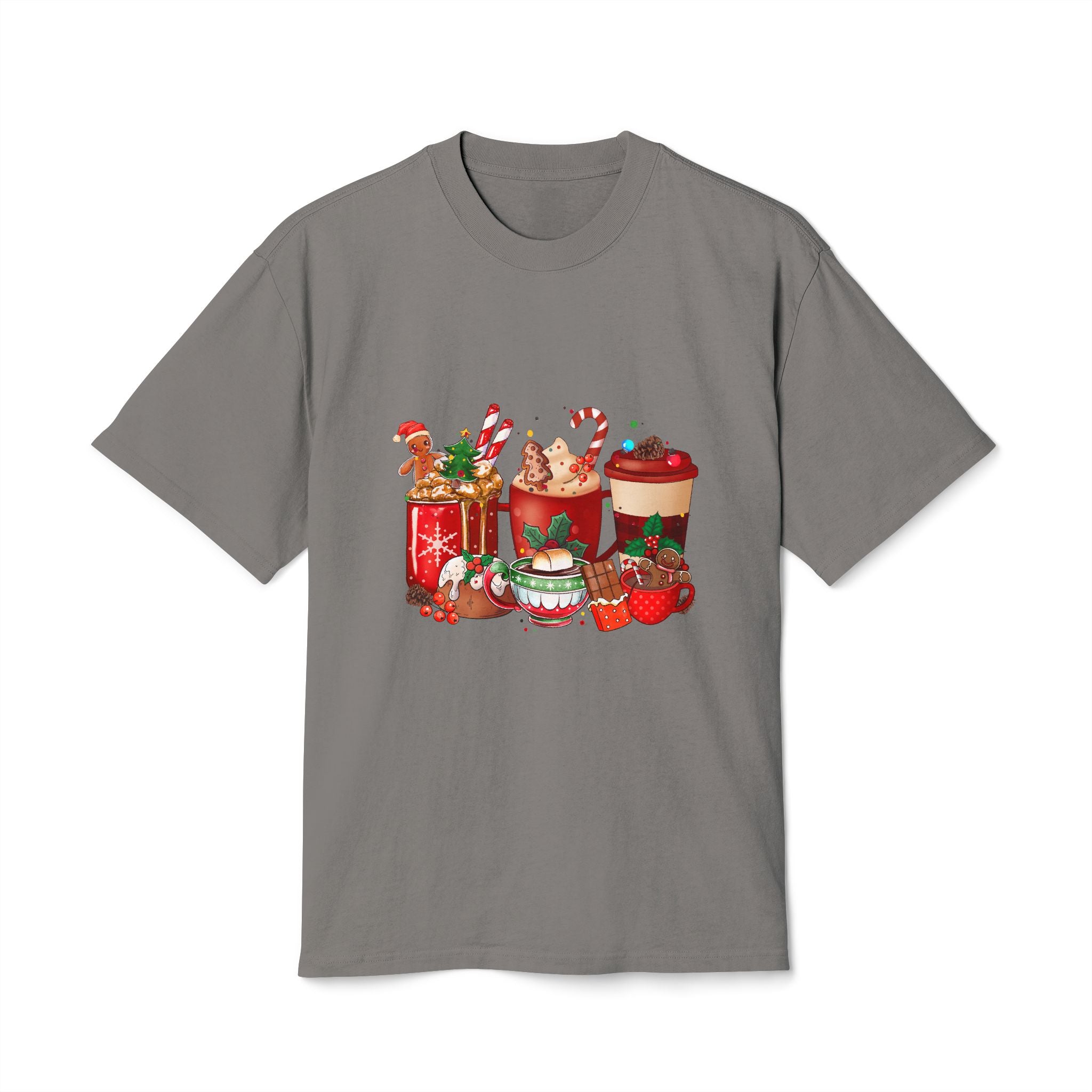 Festive Holiday Faded Tee - Merry Christmas, Holiday T-Shirt, Cozy Winter Wear, Unique Gift for Him or Her, Casual Outfit - Waemakers