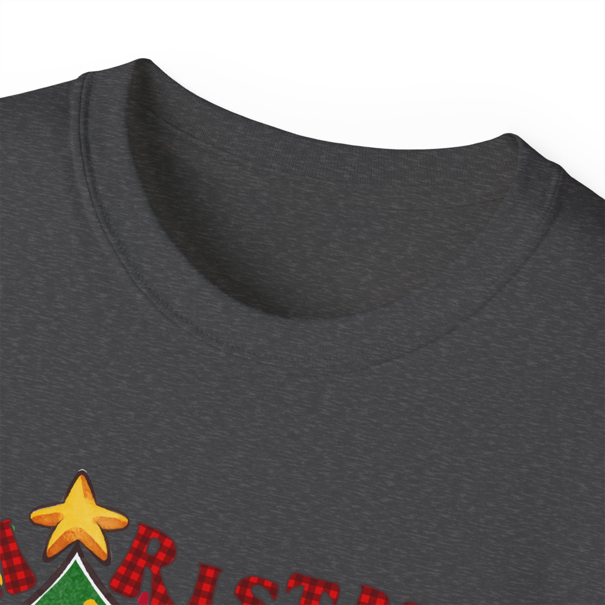 Christmas Vibes Unisex Ultra Cotton Tee | Festive Holiday Shirt, Merry Christmas Gift, Santa Tee, Seasonal Apparel, Cozy Winter Top - Waemakers