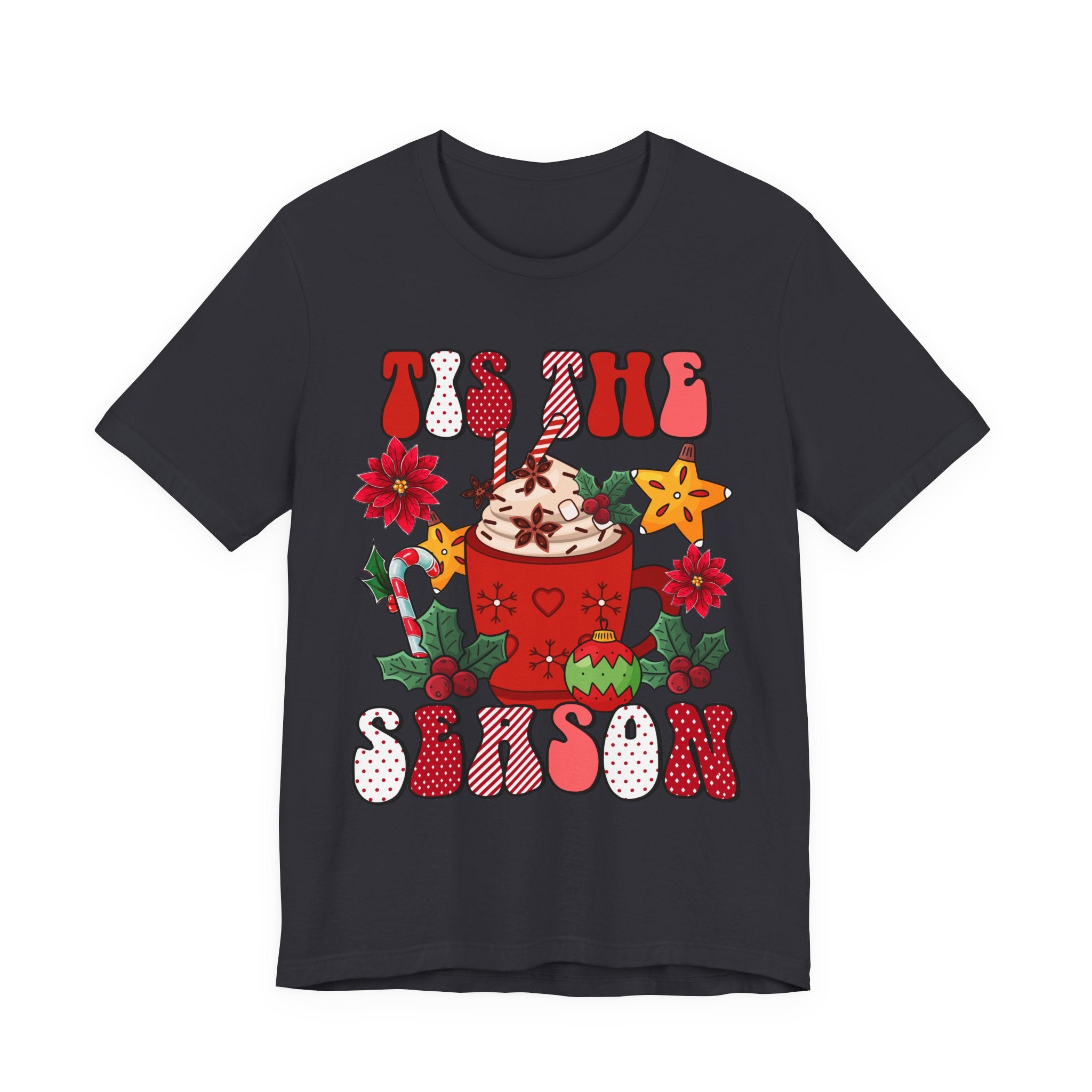 Festive Holiday Tee | Christmas Shirt, Winter Apparel, Cozy Look, Seasonal Wear, Gift Idea - Waemakers