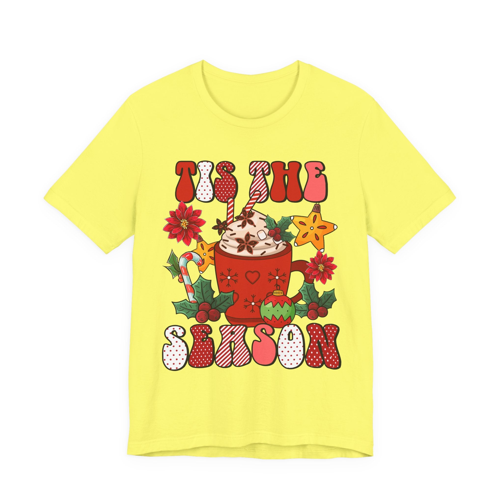 Festive Holiday Tee | Christmas Shirt, Winter Apparel, Cozy Look, Seasonal Wear, Gift Idea - Waemakers