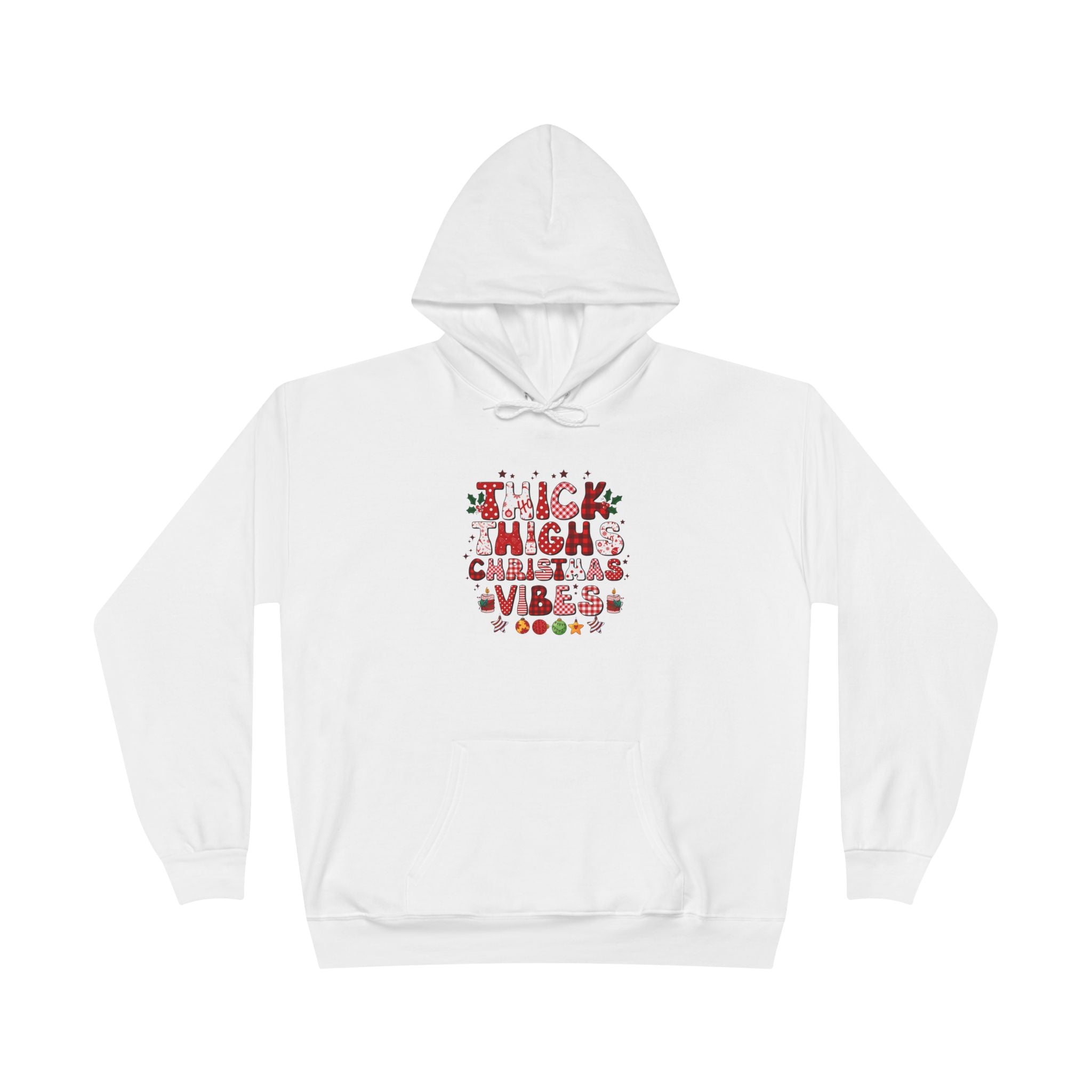 Cozy Christmas Hoodie, Perfect for Holiday Gatherings, Family Celebrations, Eco-Friendly Apparel, Seasonal Gift, Unisex Sweatshirt - Waemakers