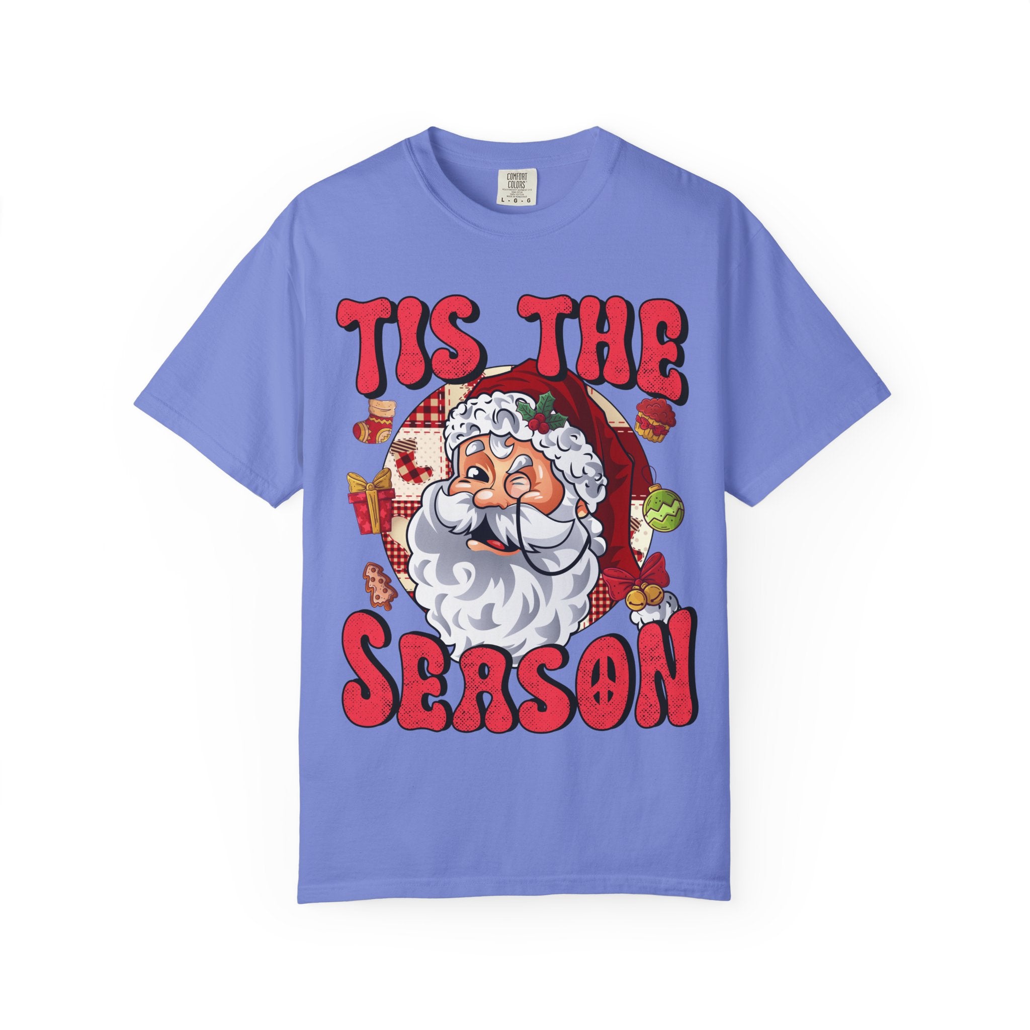 Holiday Spirit T-Shirt | Unisex Garment-Dyed Tee for Christmas, Festive Apparel, Family Gatherings, Gift Idea, Party Outfit - Waemakers