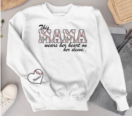 Sports Mama - 'This Mama Wears Her Heart on Her Sleeve' - Waemakers