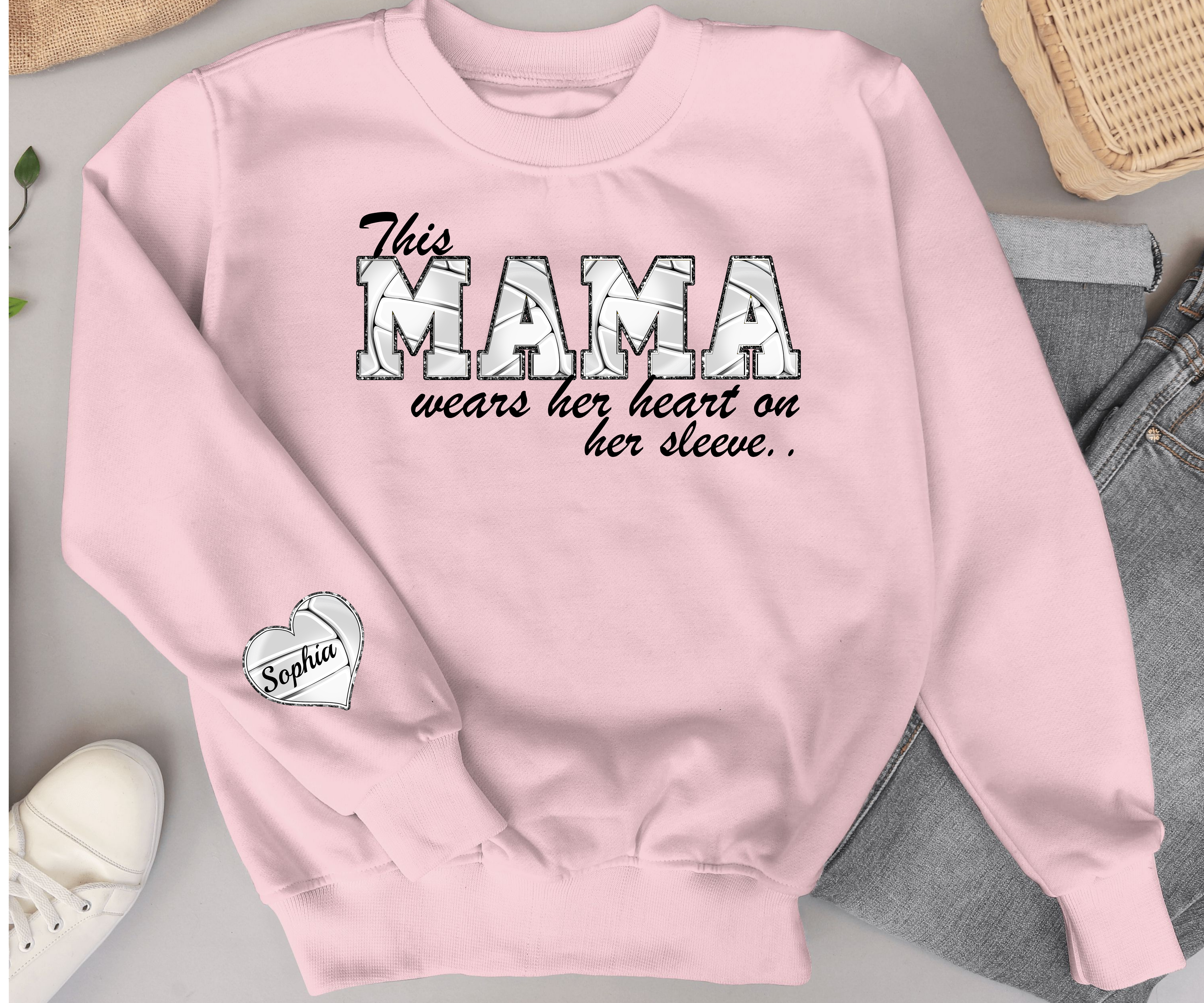 Sports Mama - 'This Mama Wears Her Heart on Her Sleeve' - Waemakers