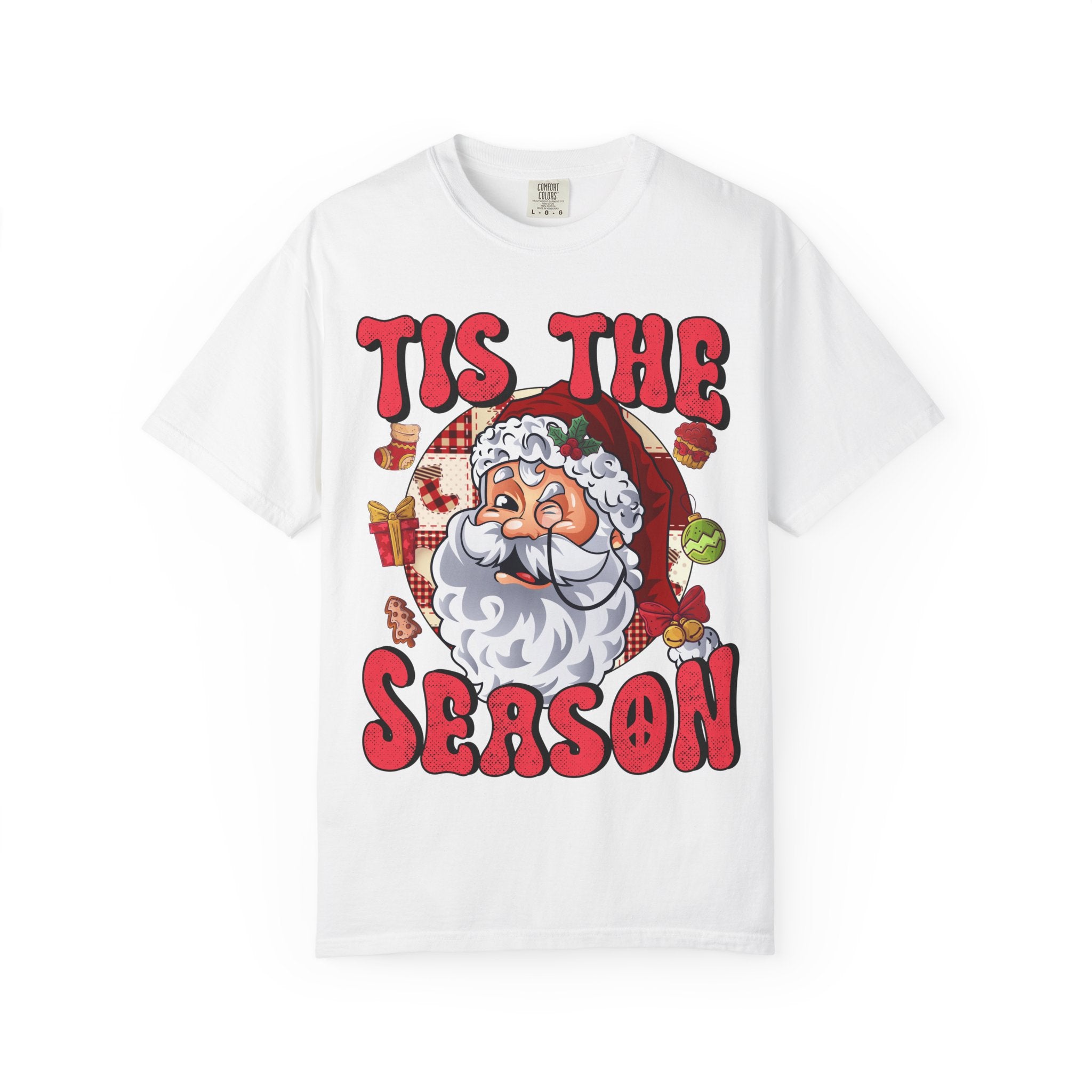 Holiday Spirit T-Shirt | Unisex Garment-Dyed Tee for Christmas, Festive Apparel, Family Gatherings, Gift Idea, Party Outfit - Waemakers