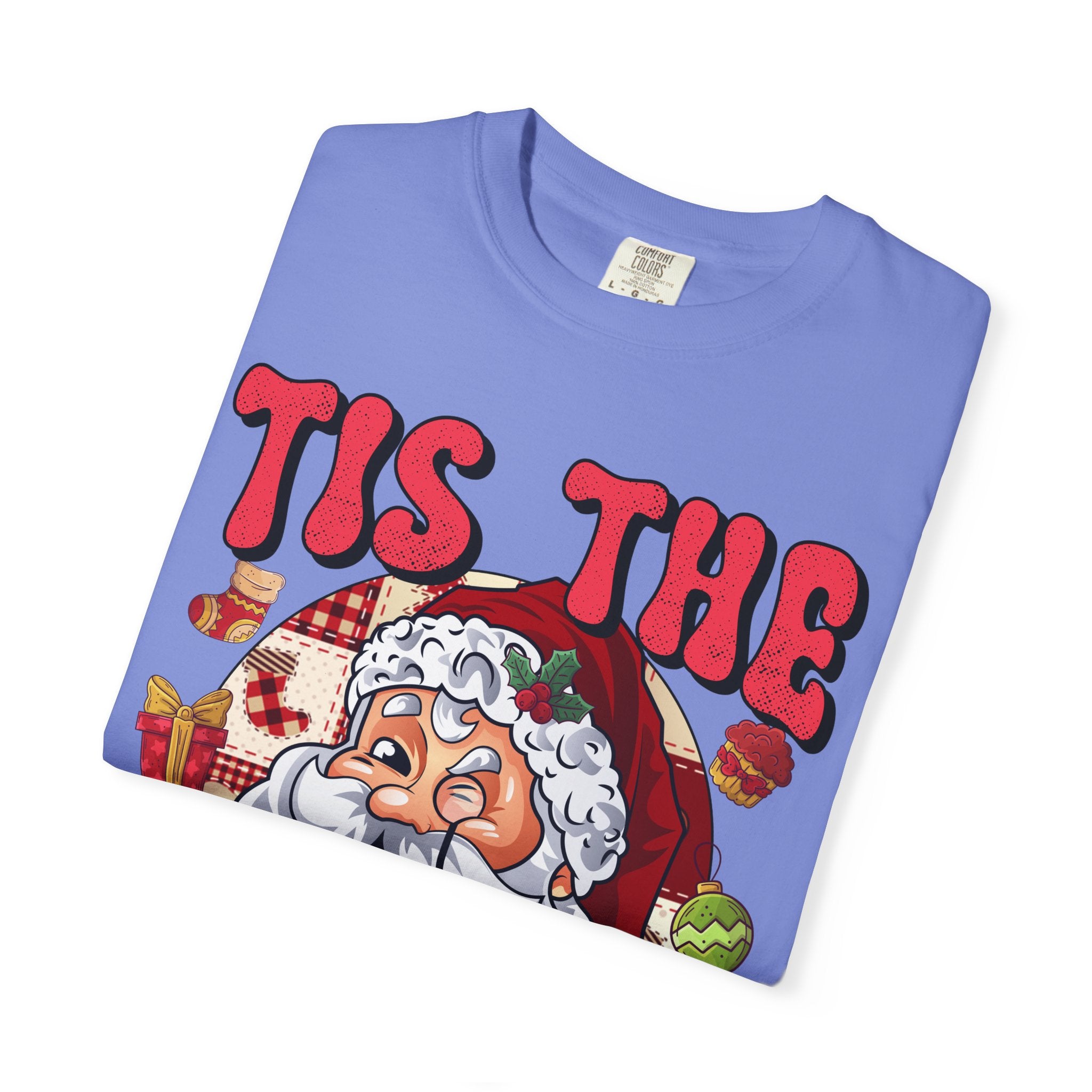 Holiday Spirit T-Shirt | Unisex Garment-Dyed Tee for Christmas, Festive Apparel, Family Gatherings, Gift Idea, Party Outfit - Waemakers