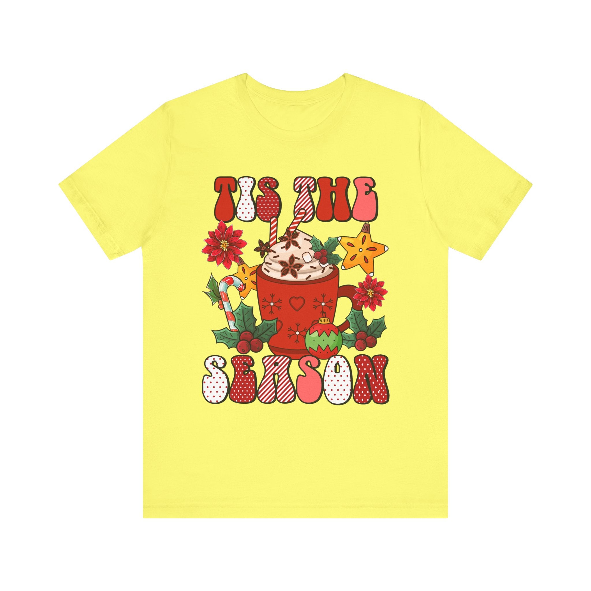 Festive Holiday Tee | Christmas Shirt, Winter Apparel, Cozy Look, Seasonal Wear, Gift Idea - Waemakers