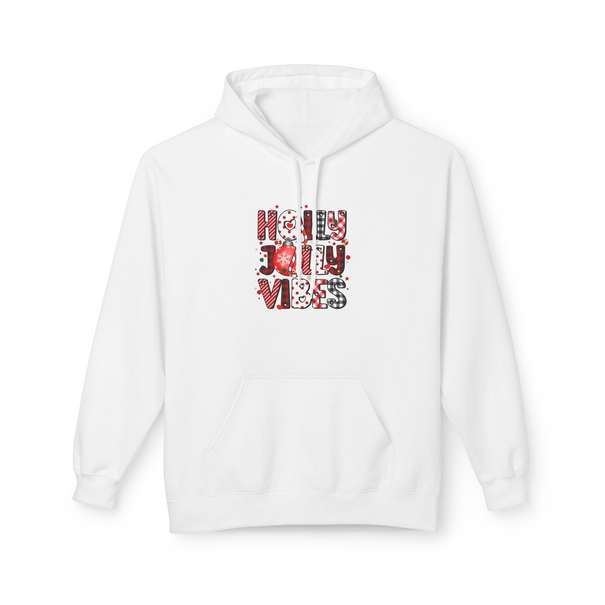 Holiday Vibes Hoodie, Unisex Hoodie for Christmas, Cozy Gift for Friends, Jolly Sweatshirt, Festive Apparel, Holiday Loungewear - Waemakers