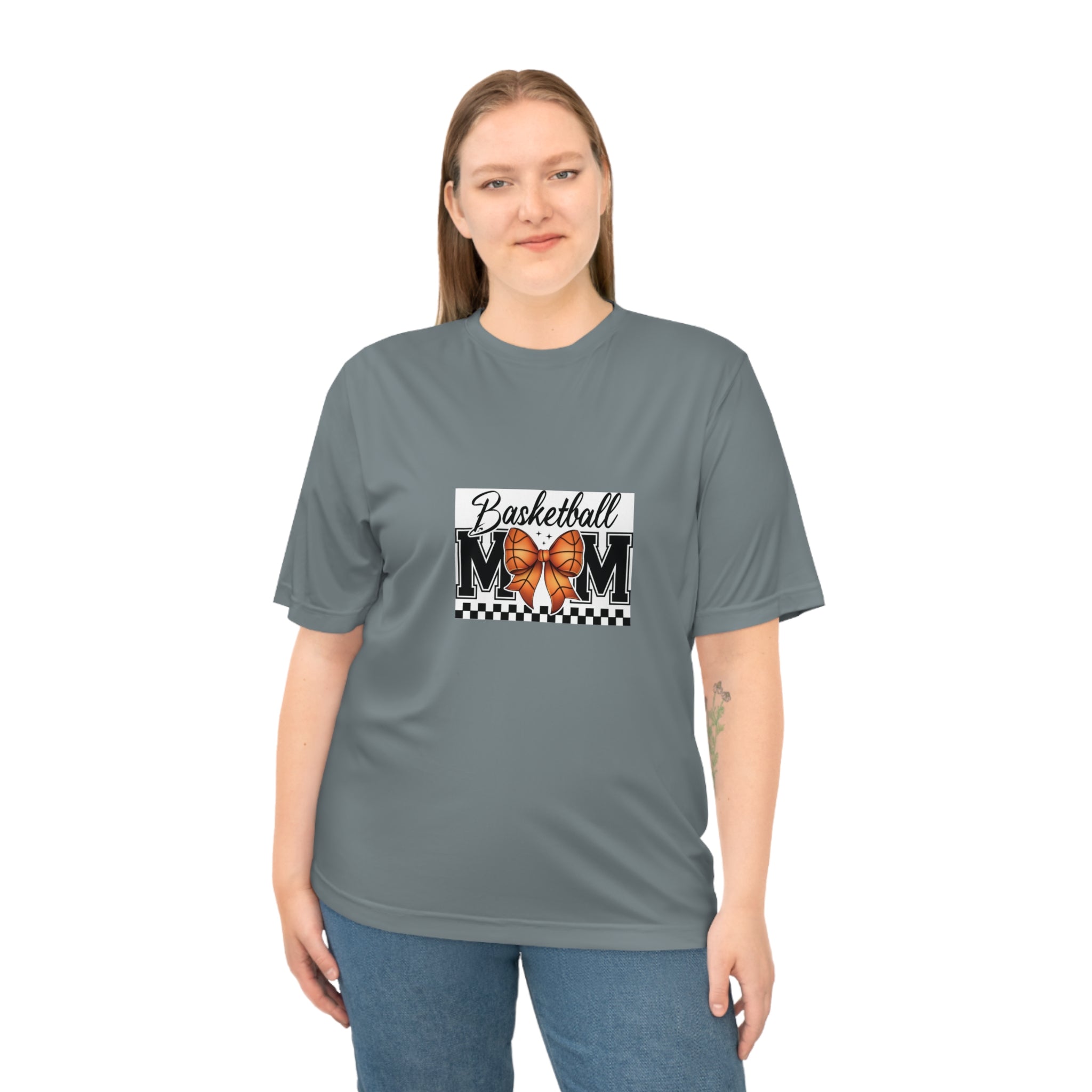 Basketball Mom Performance T-Shirt - Unisex Activewear for Sports Events - Waemakers