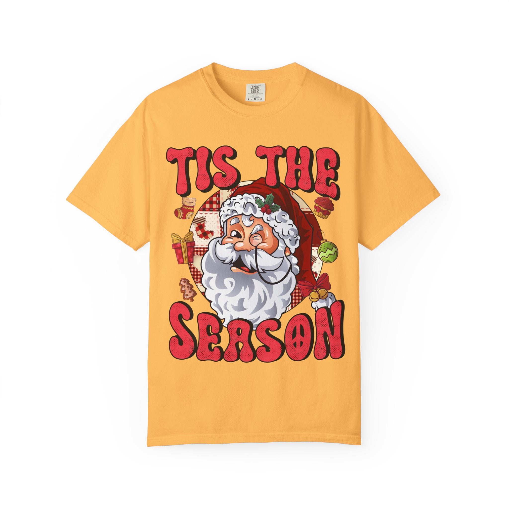 Holiday Spirit T-Shirt | Unisex Garment-Dyed Tee for Christmas, Festive Apparel, Family Gatherings, Gift Idea, Party Outfit - Waemakers