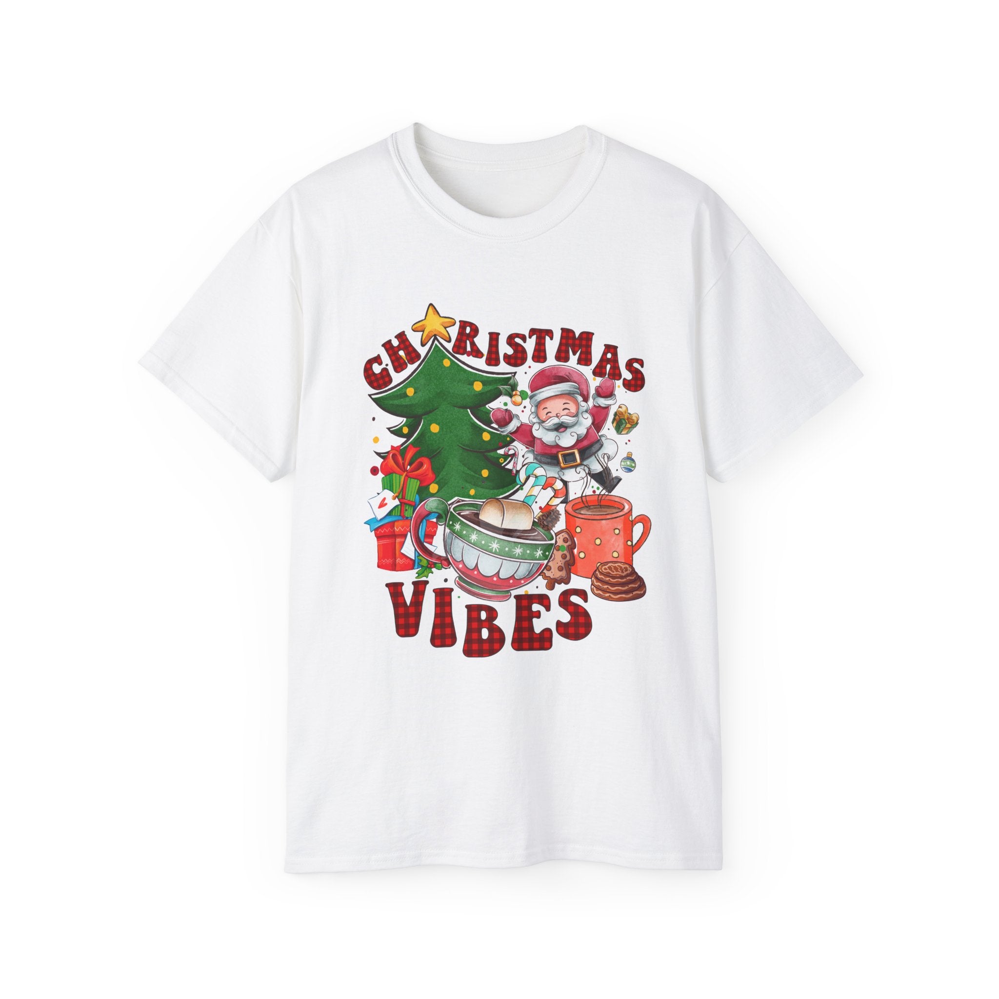 Just a Girl Who Loves Christmas Ringer T-Shirt | Festive Cotton Tee for Holiday Cheer, Christmas Gift, Seasonal Wear, Cozy Style, [...] - Waemakers