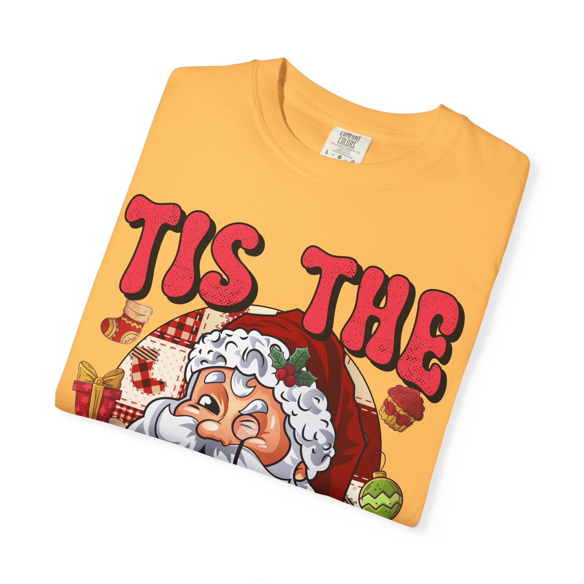 Holiday Spirit T-Shirt | Unisex Garment-Dyed Tee for Christmas, Festive Apparel, Family Gatherings, Gift Idea, Party Outfit - Waemakers