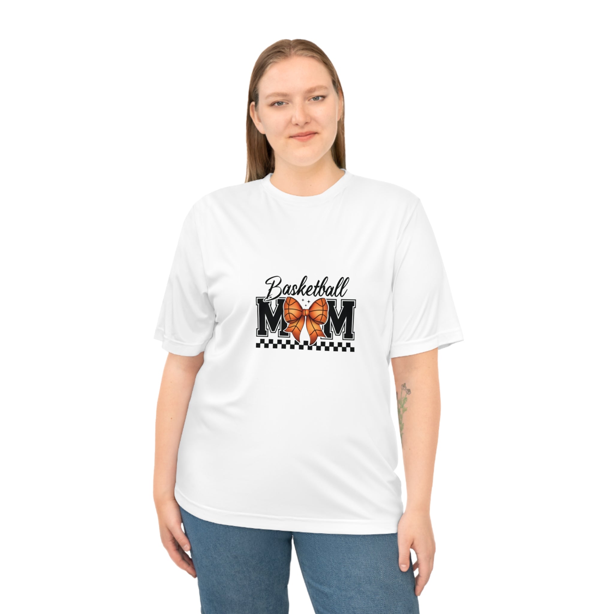 Basketball Mom Performance T-Shirt - Unisex Activewear for Sports Events - Waemakers