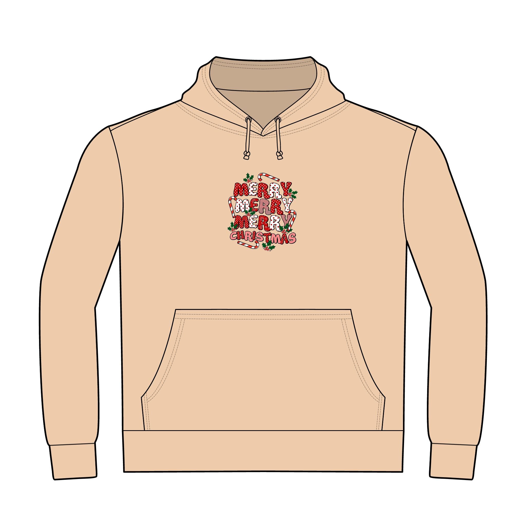 Cozy Holiday Pullover Hoodie, Unisex Hoodie for Christmas, Gift for Him/Her, Festive Apparel, Warm Winter Clothing - Waemakers