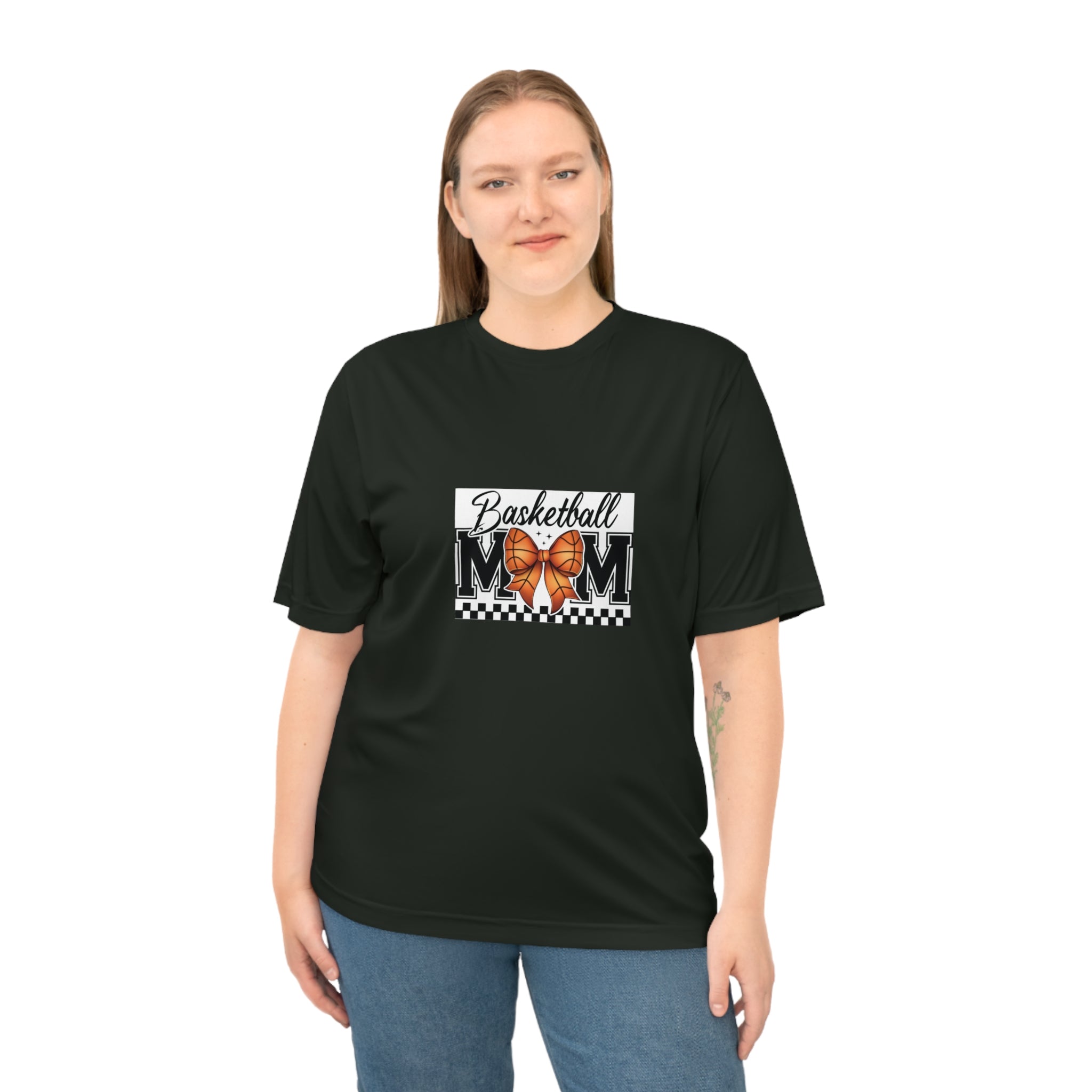 Basketball Mom Performance T-Shirt - Unisex Activewear for Sports Events - Waemakers