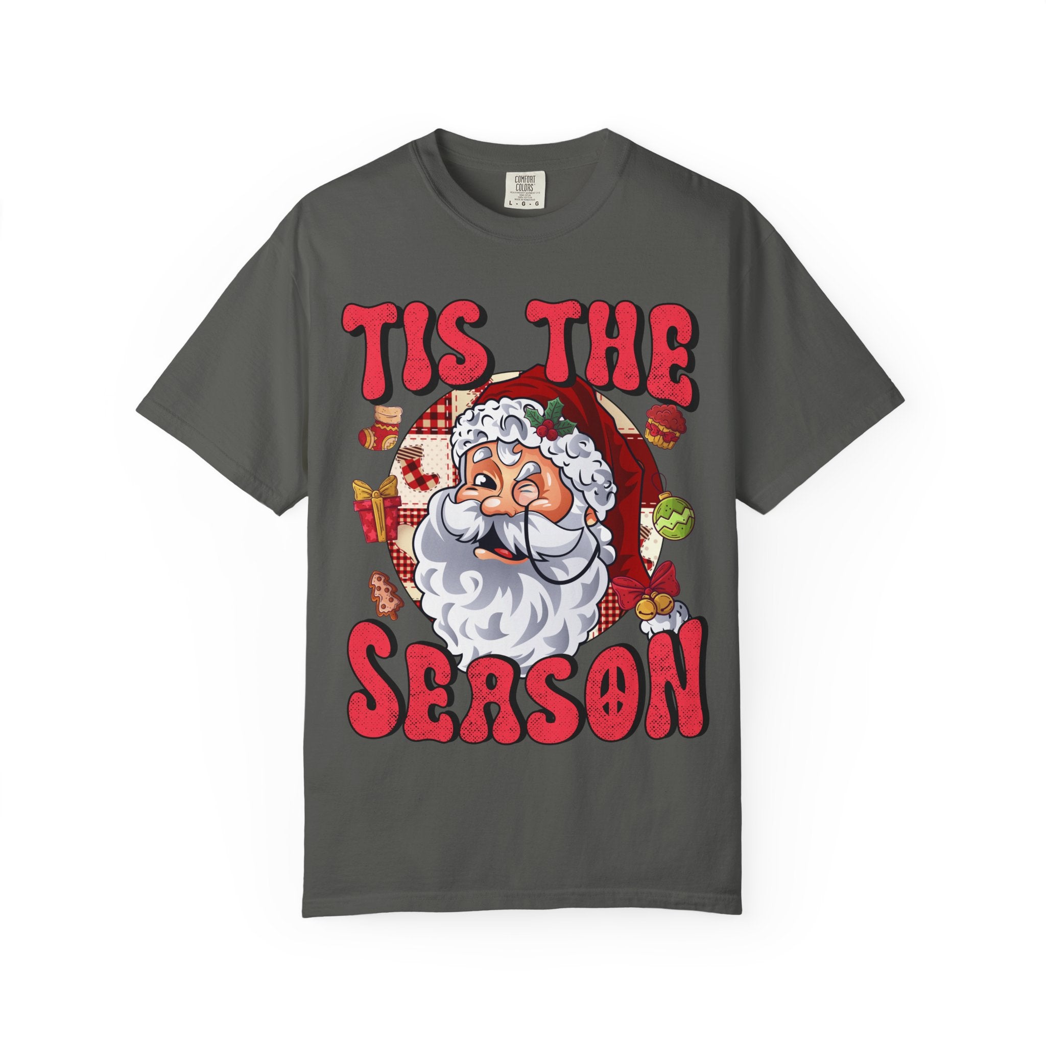 Holiday Spirit T-Shirt | Unisex Garment-Dyed Tee for Christmas, Festive Apparel, Family Gatherings, Gift Idea, Party Outfit - Waemakers