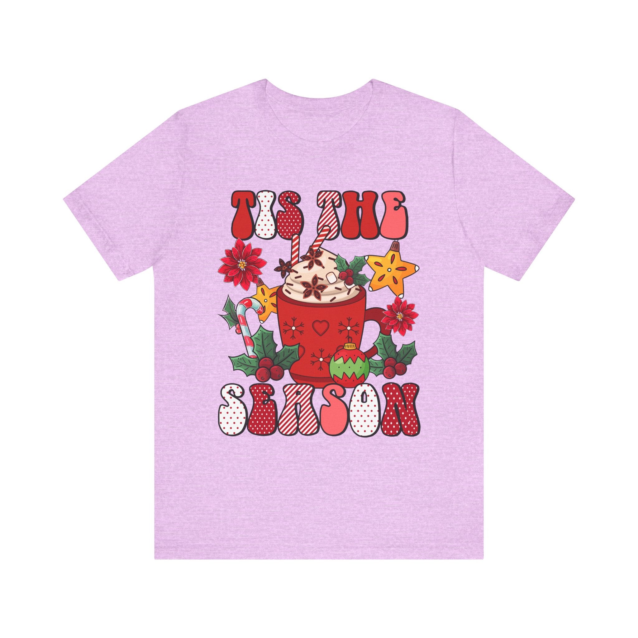 Festive Holiday Tee | Christmas Shirt, Winter Apparel, Cozy Look, Seasonal Wear, Gift Idea - Waemakers