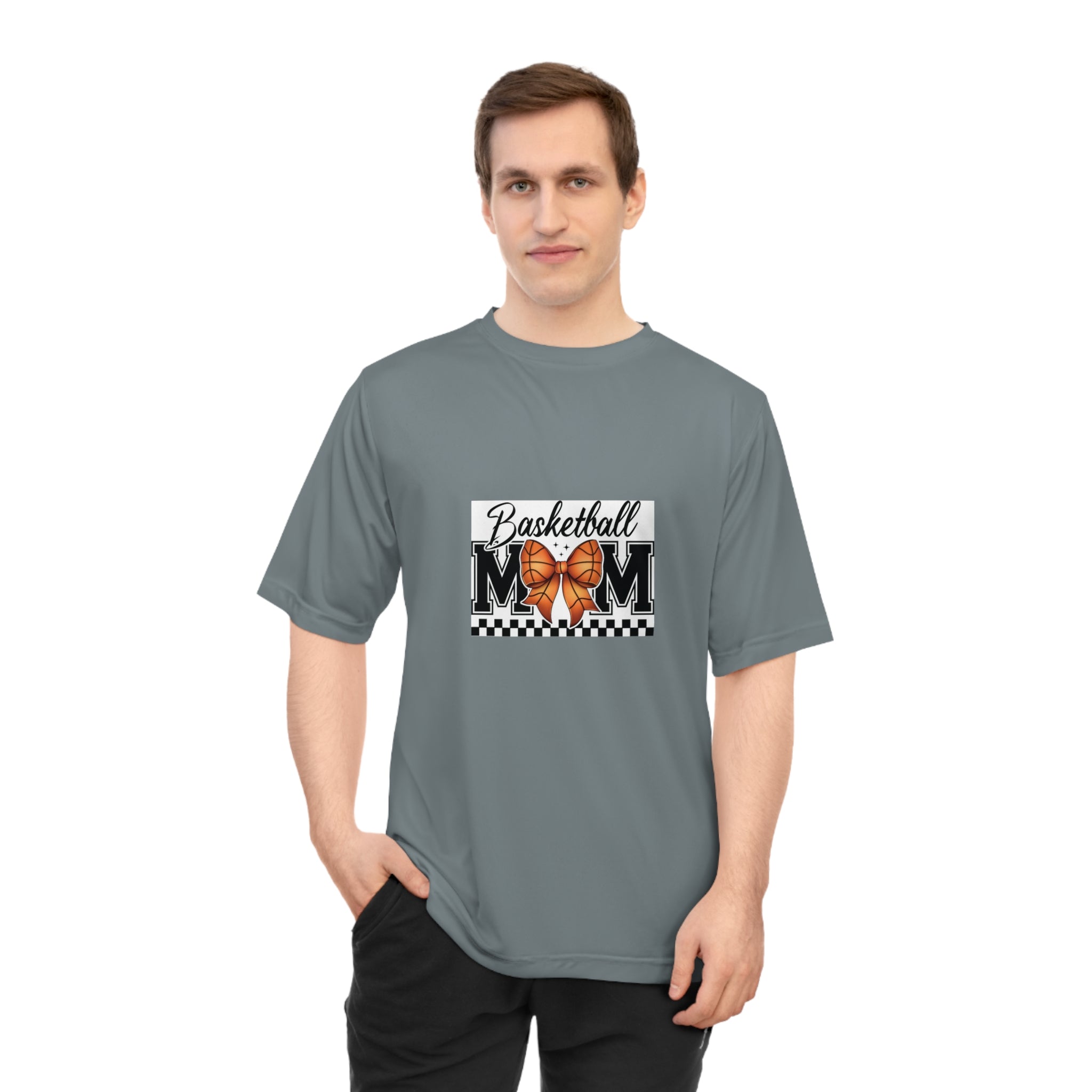 Basketball Mom Performance T-Shirt - Unisex Activewear for Sports Events - Waemakers
