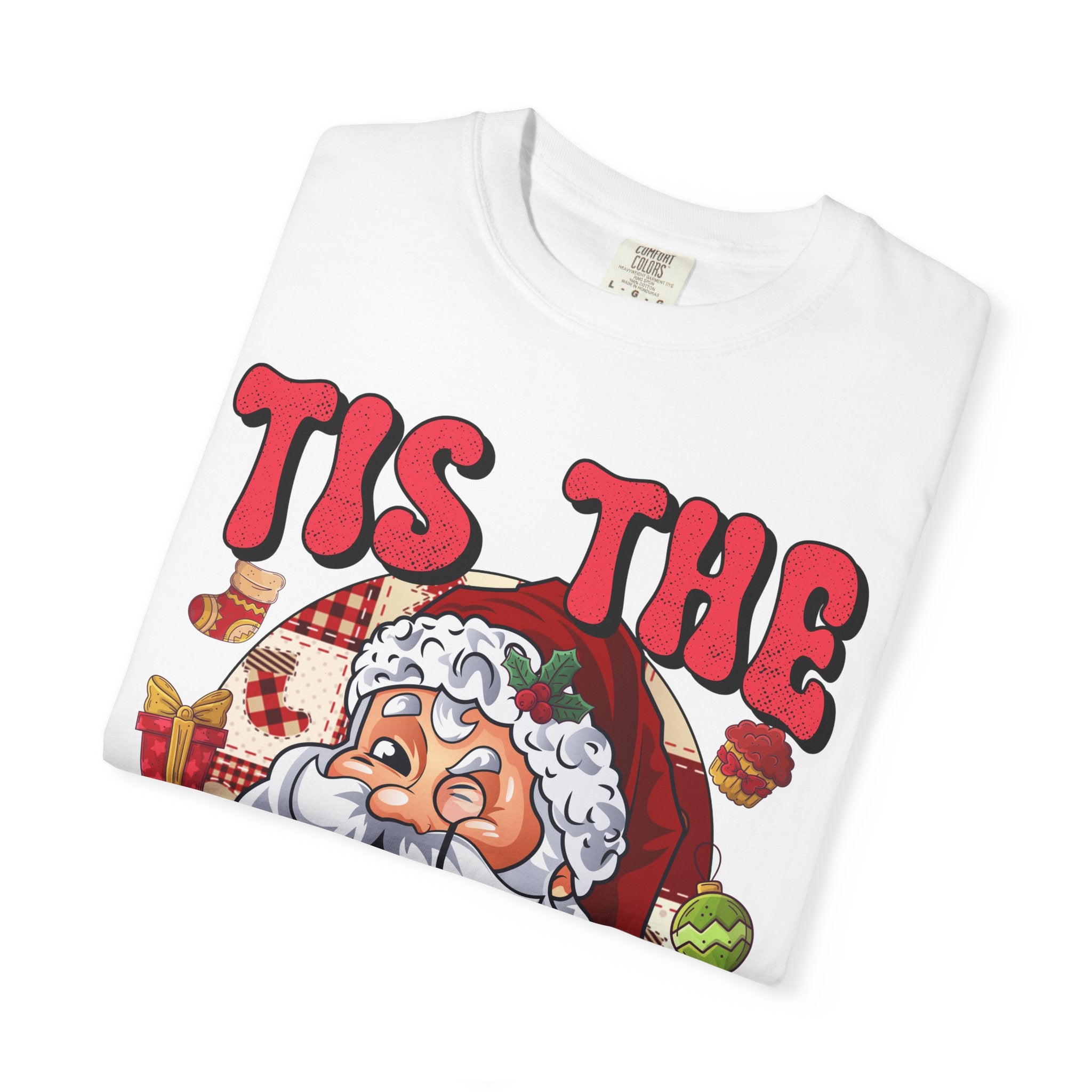 Holiday Spirit T-Shirt | Unisex Garment-Dyed Tee for Christmas, Festive Apparel, Family Gatherings, Gift Idea, Party Outfit - Waemakers