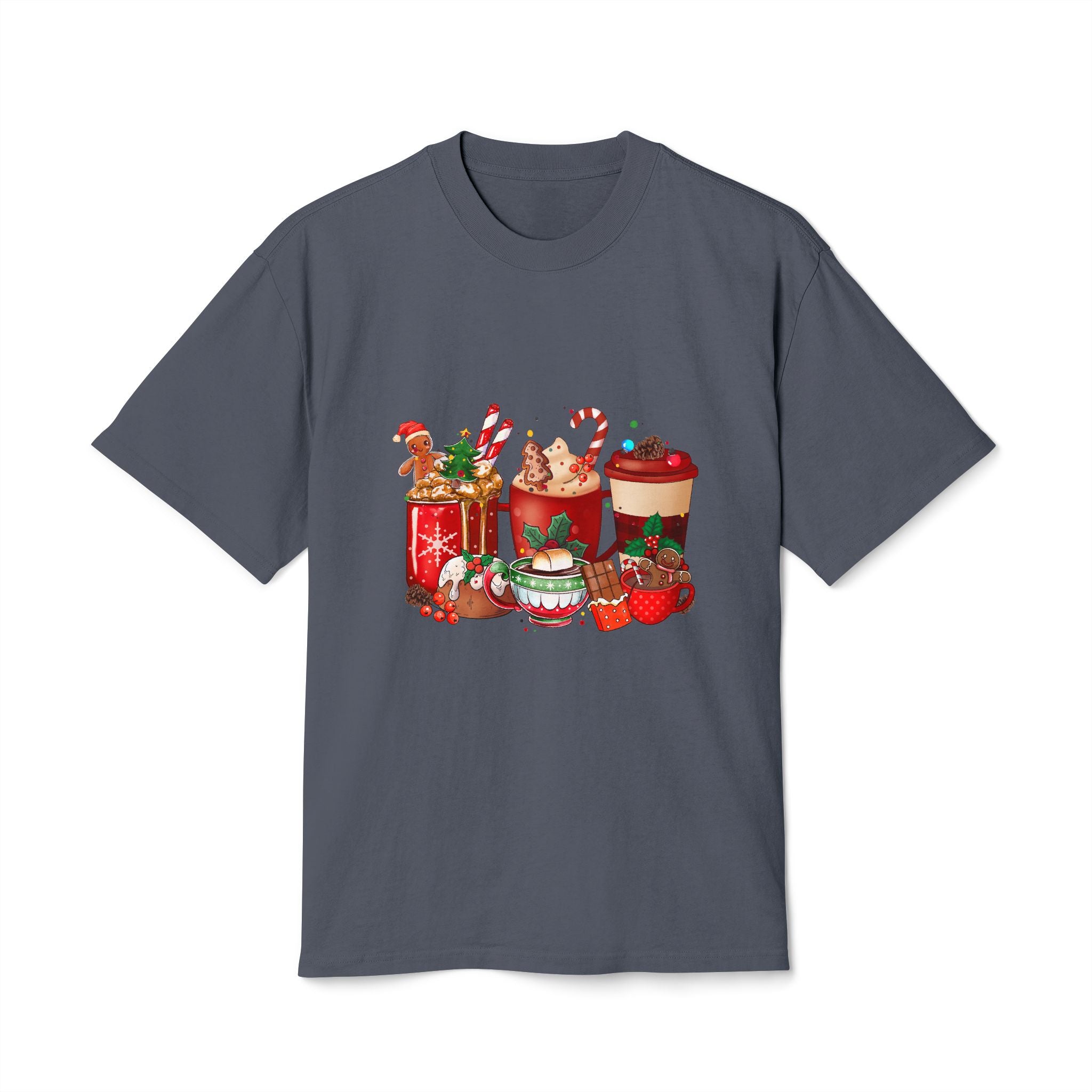 Festive Holiday Faded Tee - Merry Christmas, Holiday T-Shirt, Cozy Winter Wear, Unique Gift for Him or Her, Casual Outfit - Waemakers