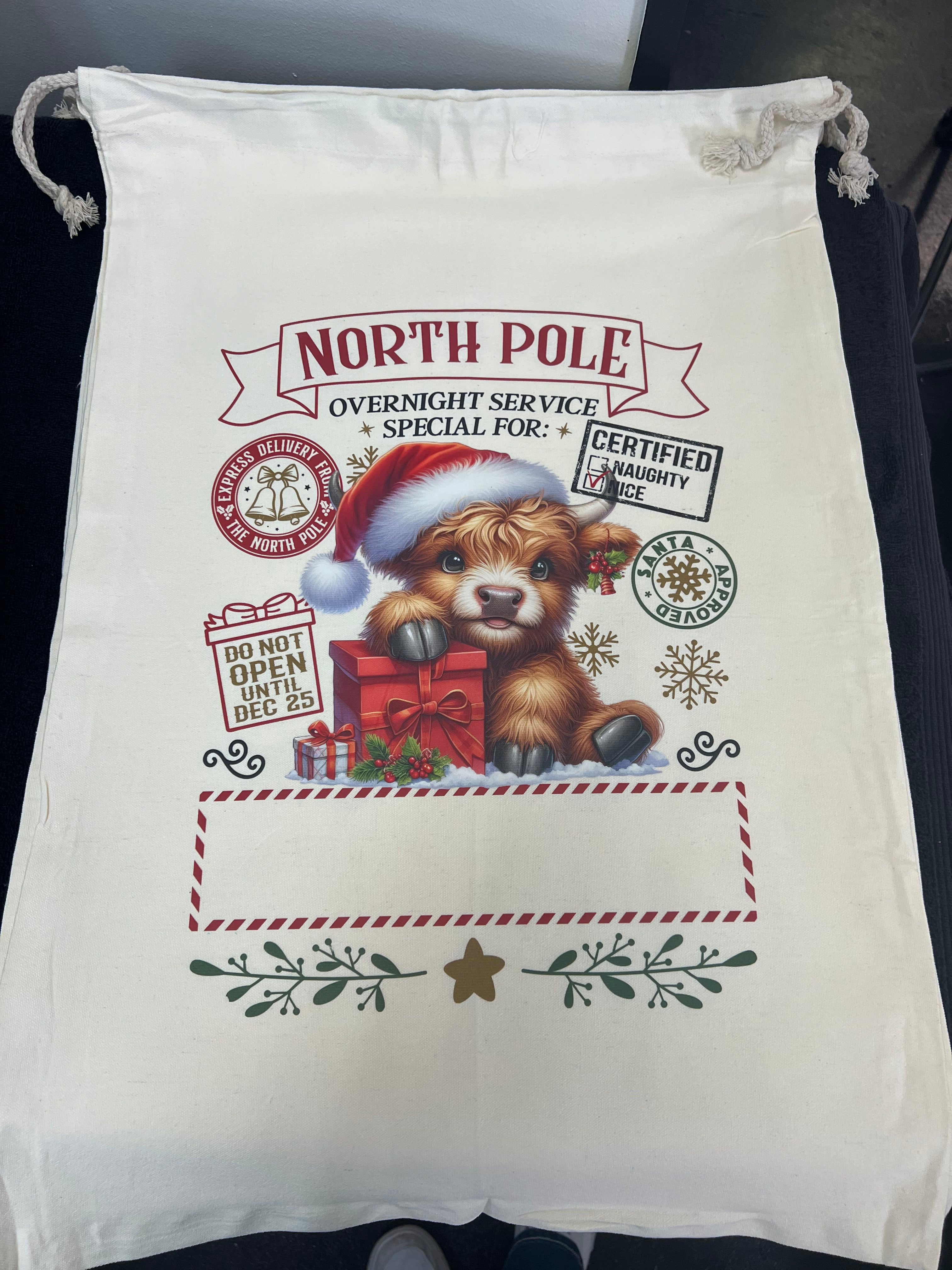 North Pole Overnight Service Special Bags - Waemakers