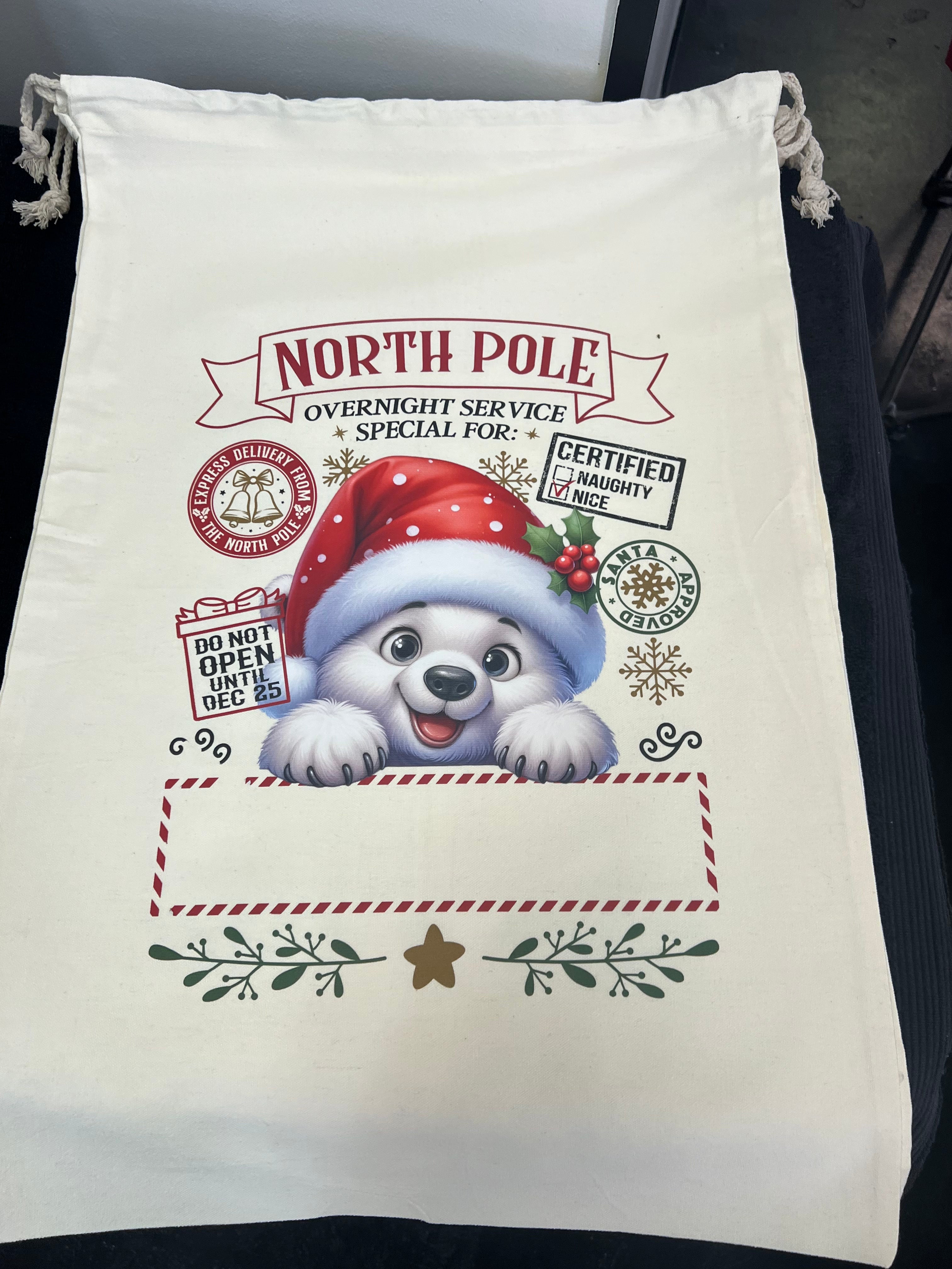 North Pole Overnight Service Special Bags - Waemakers