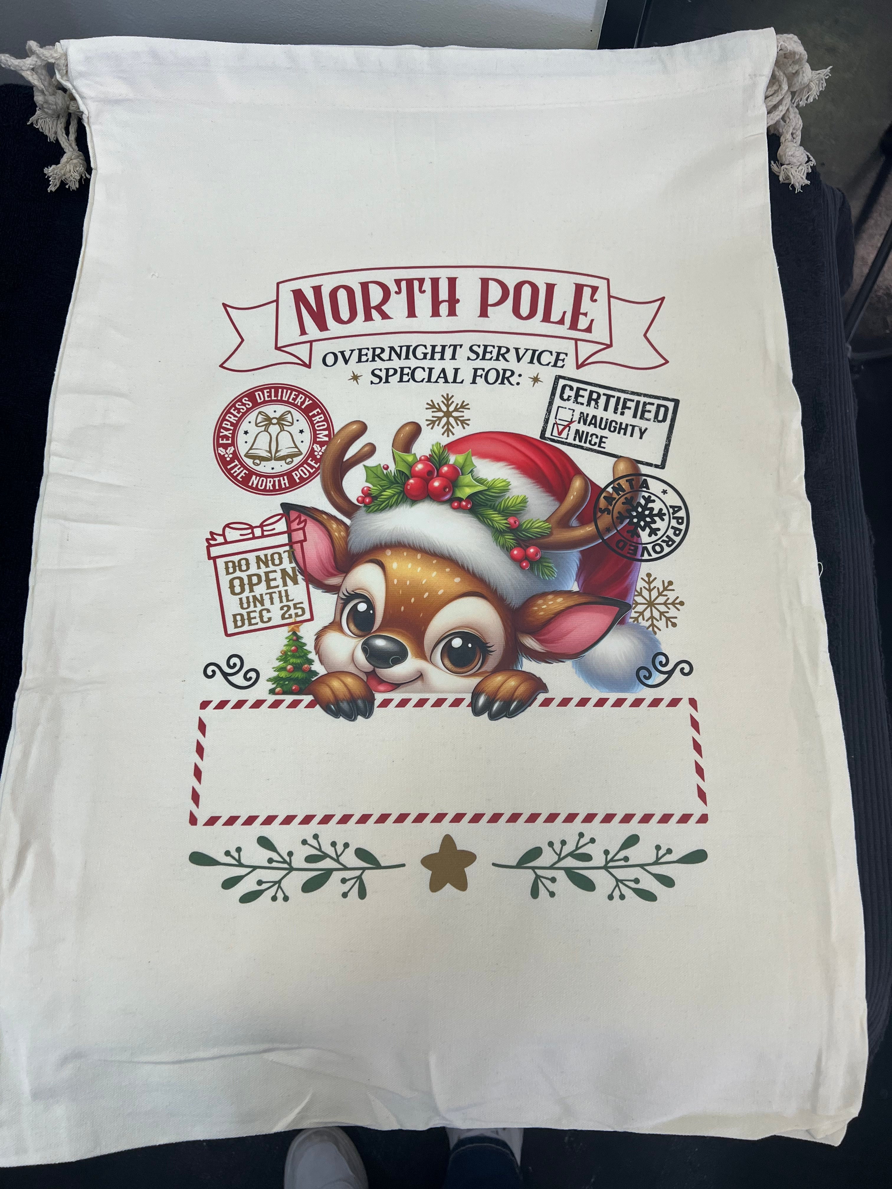 North Pole Overnight Service Special Bags - Waemakers
