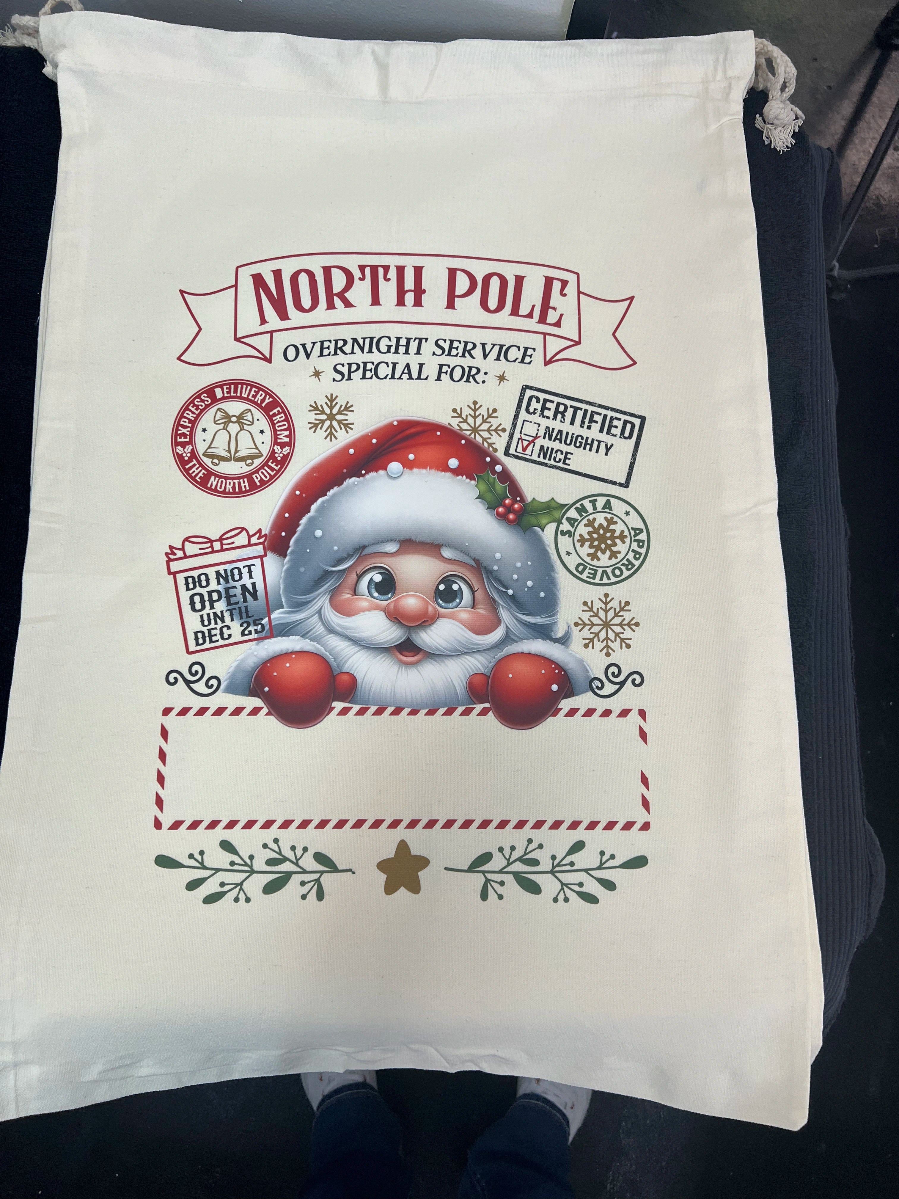 North Pole Overnight Service Special Bags - Waemakers